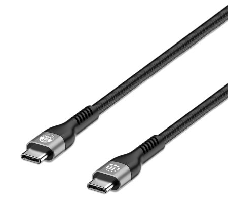 Imagen 1 del producto “356367 Cable USB-C macho a USB-C macho - 2mts de AltaVelocidad, 480 Mbps, Power Delivery 3.1 retrocompatible con 140/100/65 W ”