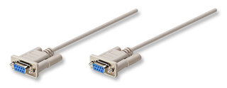 Imagen 1 del producto “301404 Cable DB9 hembra a DB9 hembra - 1.8m, Cable Null Modem ”