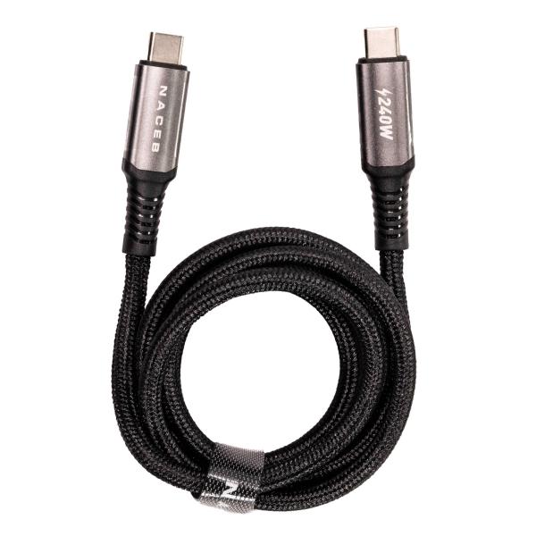 Imagen 1 del producto “NACEB CABLE TIPO-C A C 240W 1M NA-0142 - ”