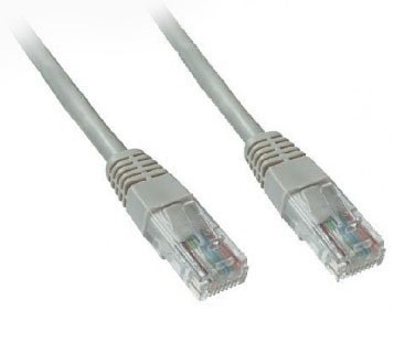 Imagen 1 del producto “Cable Patch 5e BROBOTIX 318050 - 15 m, RJ-45, RJ-45, Gris ”