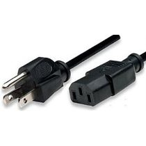 Imagen 1 del producto “Cable Corriente de CPU BROBOTIX 000140 - Macho/hembra, 1, 8 m, Negro ”
