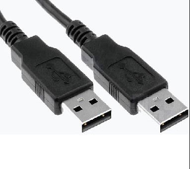 Imagen 1 del producto “Cable USB Tipo A-A BROBOTIX 210887 - 3 m, Negro ”