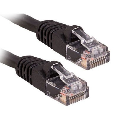 Imagen 1 del producto “Cable de Red BROBOTIX 100706 - 3 m, RJ-45, RJ-45, Negro ”