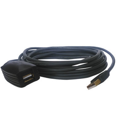Imagen 1 del producto “CABLE USB BROBOTIX 030570 - Macho/hembra, Negro ”
