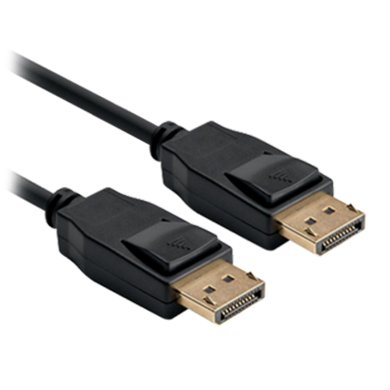 Imagen 1 del producto “Cable Displayport - V1.2, 4K, 2 M, DisplayPort a DisplayPort, Macho/Macho, Negro, 695263, BROBOTIX ”