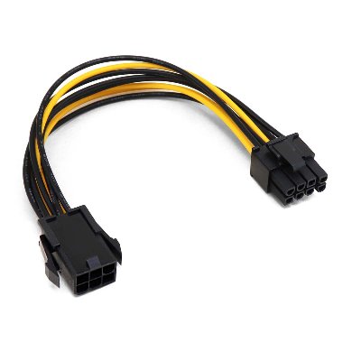 Imagen 1 del producto “CABLE INTERNO DE ALIMENTACIÓN ADAPTADOR PCI EXPRESS 6 PINES A 8 PINES SENCILLO (6001431) - Brobotix ”