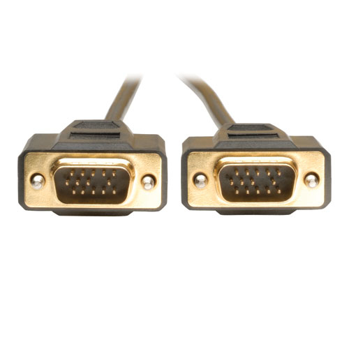 Imagen 1 del producto “Cable para monitor VGA TRIPP-LITE P512-006 - 1, 83 m, VGA (D-Sub), VGA (D-Sub), Macho/Macho, Negro ”