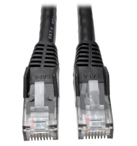 Imagen 1 del producto “Cable patch TRIPP-LITE N201-025-BK - 7, 62 m, RJ-45, RJ-45, Macho/Macho, Negro ”