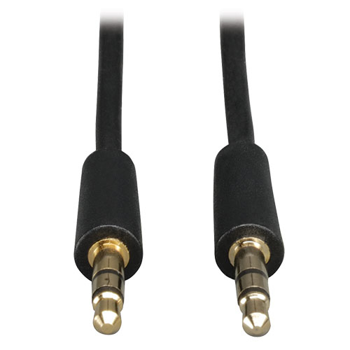 Imagen 1 del producto “Cable de audio TRIPP-LITE P312-015 - 4, 6 m, 3.5mm, 3.5mm, Negro ”