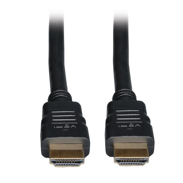 Imagen 1 del producto “Cable HDMI de Alta Velocidad con Ethernet P56 TRIPP-LITE P569-010 - 3.05 m, HDMI, HDMI, MACHO, Negro ”
