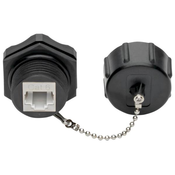 Imagen 1 del producto “Conector Keystone  TRIPP-LITE N206-KJ01-IND - Cat6 / Cat5e, Negro ”