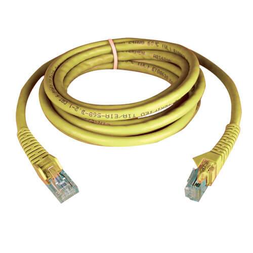 Imagen 1 del producto “Cable Ethernet - Tripp Lite, Modelo N201-002-YW, Cables Premium para aplicaciones Categoría 6, Categoría 5 y Categoría 5e clasificados para comunicaciones ”