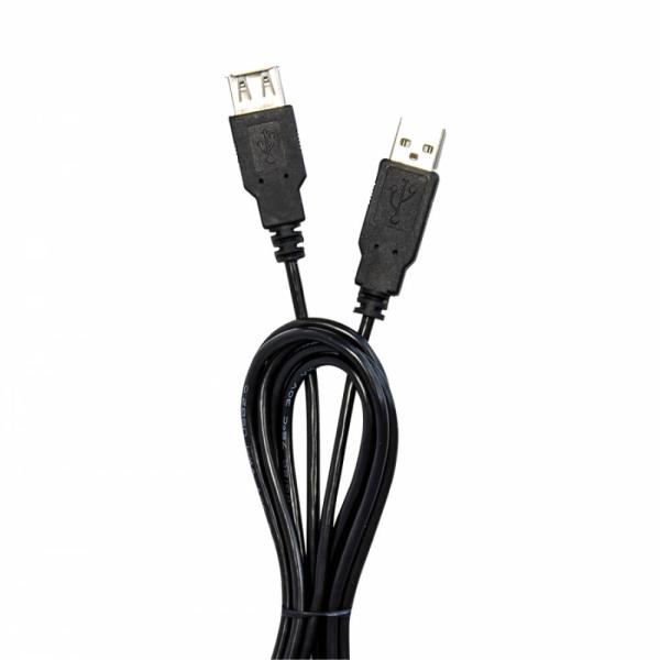 Imagen 1 del producto “Cables Extensión USB VORAGO - 1, 5 m, USB A, USB A, Macho/hembra, Negro ”