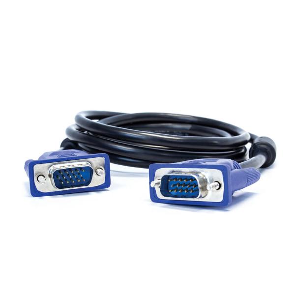 Imagen 1 del producto “Cable VGA VORAGO CAB-106 - 2 m, VGA (D-Sub), VGA (D-Sub), Negro ”