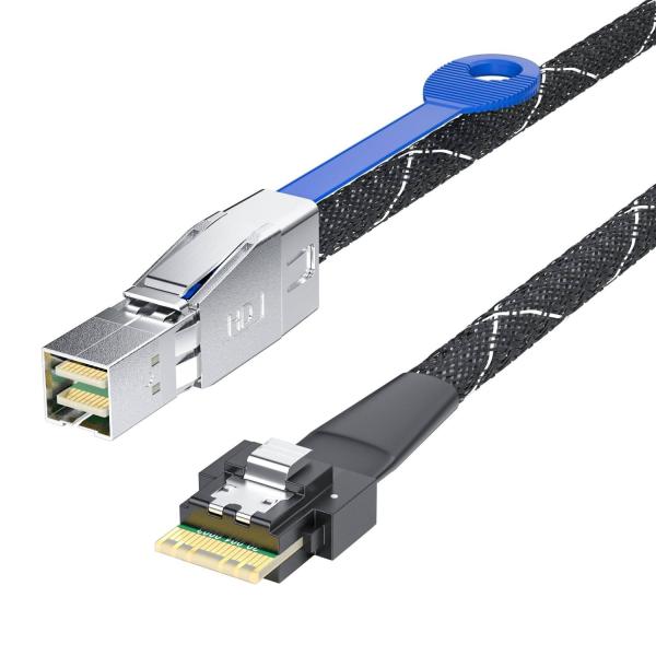 Imagen 1 del producto “Cable interno de velocidad para servidores SlimSAS / Mini-SAS High-Speed - ”