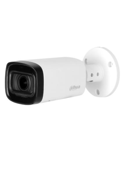Imagen 1 del producto “DAHUA HAC-B4A21-VF - Camara Bullet Varifocal de 2 Megapixeles/ Lente de 2.7 a 12mm/ Angulo Ajustable de 102 a 32 Grados/ IR de 40 Mts/ DWDR/ IP67 - ”