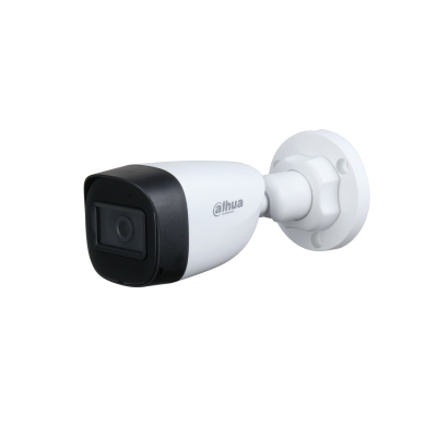Imagen 1 del producto “DAHUA HAC-HFW1500CN-A - Camara Bullet de 5 Megapixeles/ Microfono Integrado/ Lente de 2.8mm/ 111 Grados de Apertura/ IR de 30 Mts/ Starlight/ IP67 - ”