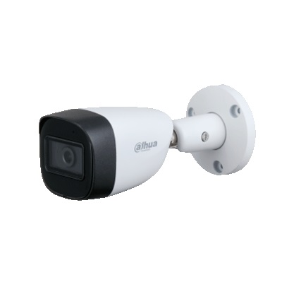 Imagen 1 del producto “DAHUA HAC-HFW1200CMN-A- Camara Bullet 1080p/ Lente de 2.8 mm/ Microfono Integrado/ 101 Grados de Apertura/ Metalica/ IR de 30 Mts/ IP67 - ”