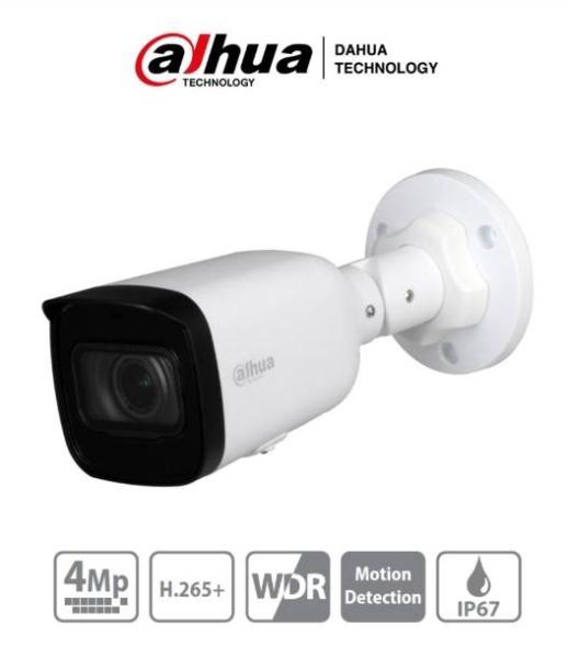 Imagen 1 del producto “DAHUA IPC-HFW1431T1-ZS-S4 - Camara IP Bullet de 4 Mp/ Lente Motorizado de 2.8 a 12mm/ H.265/ IR de 50 Metros/ WDR Real - Ranura para MicroSD/ IP67/ PoE ”