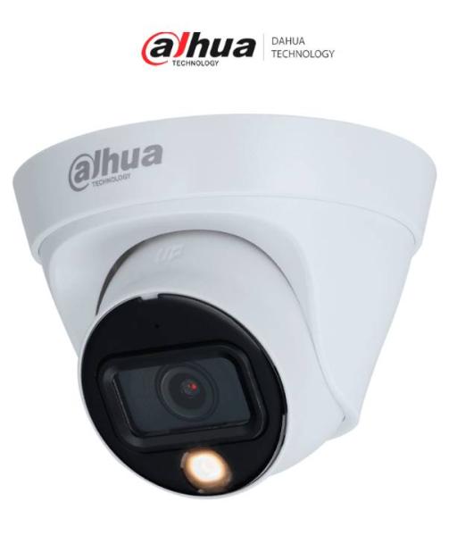 Imagen 1 del producto “Cámara DAHUA HDW1239T1P-A-LED-0280B-S6 - cámara domo de 2mp, lente de 2.8mm, 100°, micrófono integrado, luz blanca 15 m ”