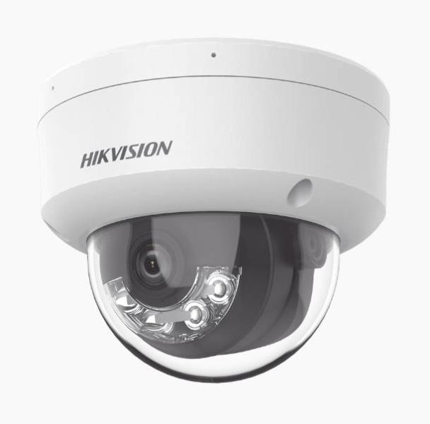 Imagen 1 del producto “Domo IP 2 Megapixel / Lente 2.8 mm / Dual Light (30 mts IR + 20 mts Luz Blanca) / Micrófono Integrado / Antivandálico IK08 / IP67 - ”