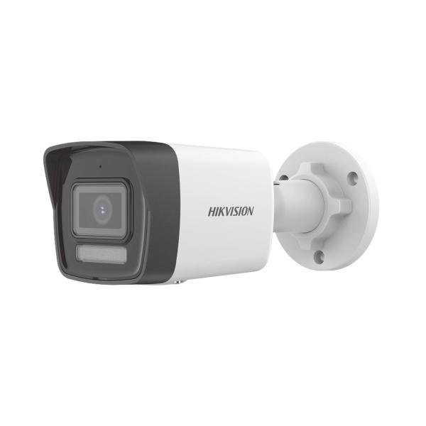 Imagen 1 del producto “Cámara Bala IP 4 Megapíxel DS-2CD1043G2-LIU(F) / Lente 2.8 mm / 30 mts IR + 30 mts Luz Blanca / Micrófono Integrado / ACUSENSE Lite / Exterior IP67 / H.265 - ”