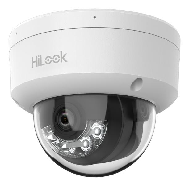 Imagen 1 del producto “HiLook Series / Domo IP de 2 Megapixel (1080p) / Lente 2.8 mm / 30 mts IR / Micrófono Integrado / Exterior IP67 / PoE - ”