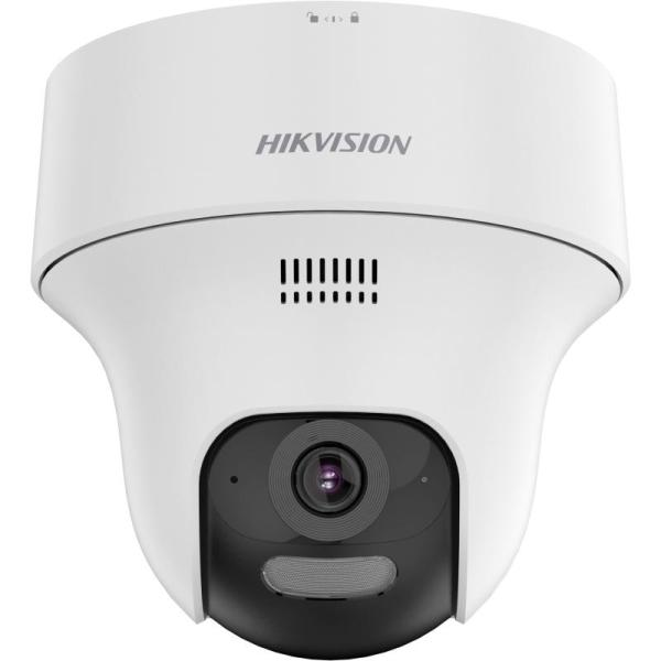 Imagen 1 del producto “Turret PT IP 4mp/ Lente 2.8mm / Dual Light 20m IR + 15m Luz Blanca/ Wi-Fi/ IP54/ dWDR/ H.265/ Audio Bidireccional (Micrófono y Bocina)/ Micro SD - ”