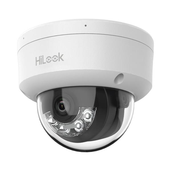 Imagen 1 del producto “Domo IP de 2mp / Lente 2.8 mm / 20 mts IR + 15 mts Luz Blanca / Micrófono Integrado / ACUSENSE Lite / Uso en interior / PoE / dWDR / H.265+ / ONVIF - ”