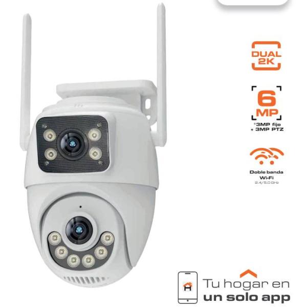 Imagen 1 del producto “Cámara  NEXXT  modelo NHC-OP30DL/ Resolución QHD 2K (3MP) / almacenamiento en la nube y microSD - ”
