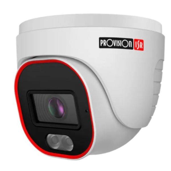 Imagen 1 del producto “Camara domo IP 2 MP - Lente 2.8mm (93), de dia detecta hasta 40 mts/Reconoce: 8 mts/Idetifica: 4 mts, IR hasta 20 mts, DDA, microfono, WDR, IP67 ”
