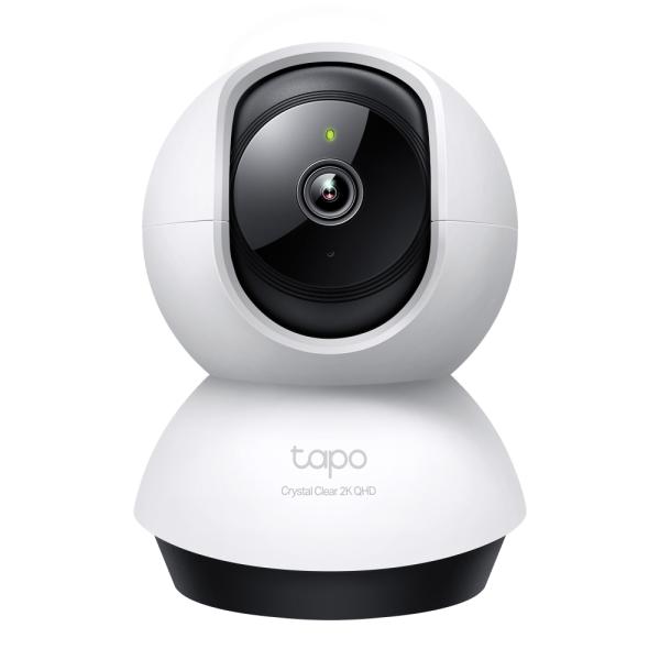 Imagen 1 del producto “Cámara Wi-Fi de 360 Grado Vista 2K 4MP y Detección IA Avanzada (Tapo C220)Longitud focal: 4 - 0 mm ± 5, Apertura, F/NO: 2, 0 ± 10, Rango de Giro/Inclinación ”