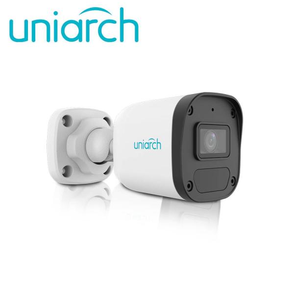Imagen 1 del producto “Cámara IP Bala Uniarch (IPC-B134-AF28-ECO) 4MP / Lente Fijo 2.8 mm /  Micrófono Integrado / IR 30M / ONVIF / Ultra265 / PoE / IP67 - ”