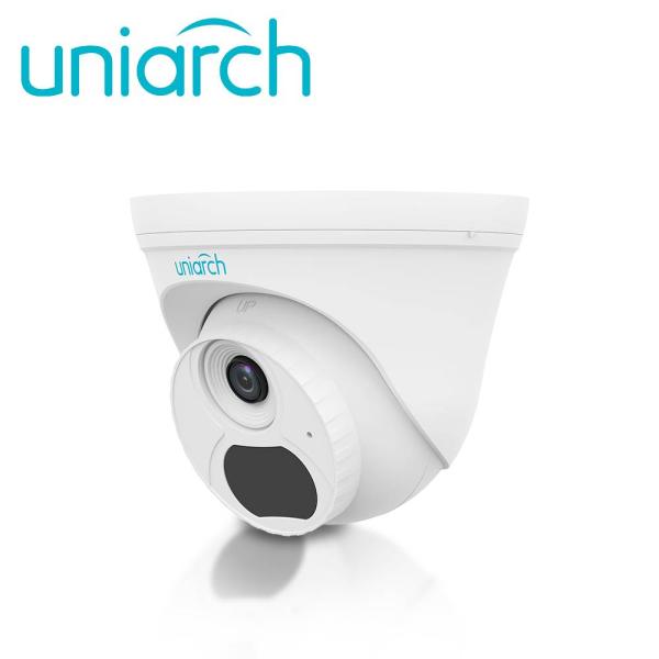 Imagen 1 del producto “Cámara IP Turret Uniarch (IPC-T134-AF28-ECO) 4MP / Lente Fijo 2.8 mm / Micrófono Integrado / IR 30M / ONVIF / Ultra265 / PoE - ”