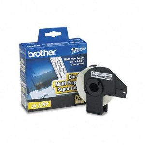 Imagen 1 del producto “Etiqueta blanca de papel Brother DK1204 - 400 etiquetas de 17 mm de ancho x 54.3 mm de largo. Impresión en negro. QL800 / QL810W / QL1110NWB.QL800 / QL810W ”