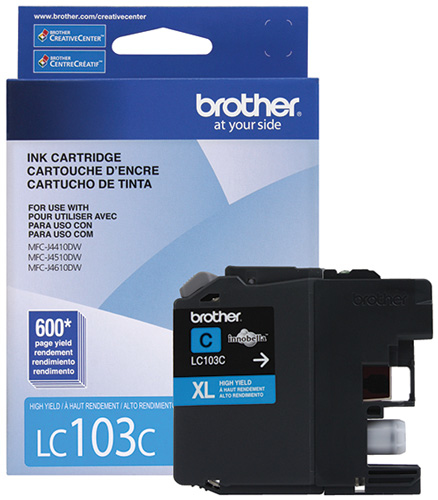 Imagen 1 del producto “Cartucho de Tinta Brother LC103C - Cyan ”