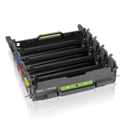 Imagen 1 del producto “Tambor Brother Valor DR433CL - rendimiento aproximado 50, 000 páginas, compatible con MFCL9570CDW, HLL9310CDW ”