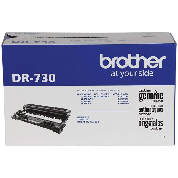 Imagen 1 del producto “Tambor Brother DR730 - negro, rendimiento aproximado 12, 000 páginas, para equipos DCPL2551DW. ”