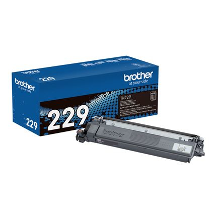 Imagen 1 del producto “Toner Brother TN229BK negro - rendimiento aproximado hasta 1, 500 páginas, compatible con DCPL3560CDW, MFCL3780CDW ”