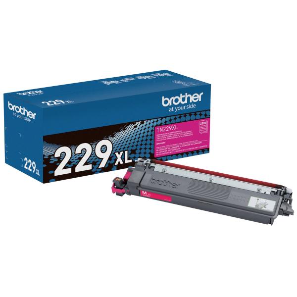 Imagen 1 del producto “Toner Brother TN229XLM magenta - rendimiento aproximado hasta 2, 300 páginas, compatible con DCPL3560CDW, MFCL3780CDW ”