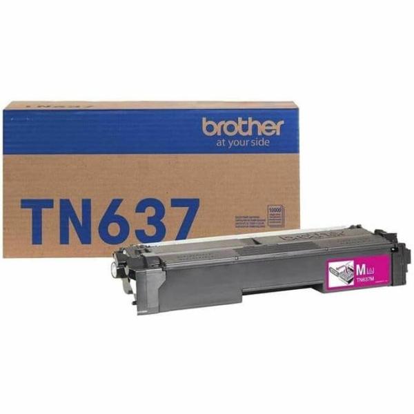 Imagen 1 del producto “Tóner Brother Valor TN637M magenta - rendimiento aproximado 10, 000 páginas, compatible con HLL8570CDW, MFCL8730CDW, MFCL8970CDW ”