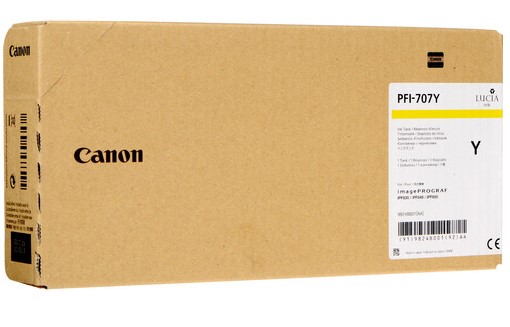Imagen 1 del producto “Tanque CANON  PFI-707 Y - Amarillo, Canon ”