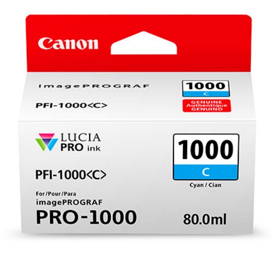 Imagen 1 del producto “Tanque CANON PFI-1000 B - Azul ”