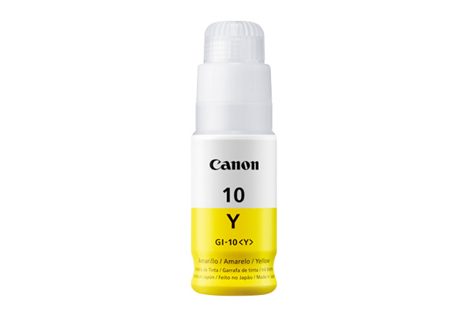 Imagen 1 del producto “Tanque de tinta CANON GI-10 Y 3393C001AA Tinta Continua - ”