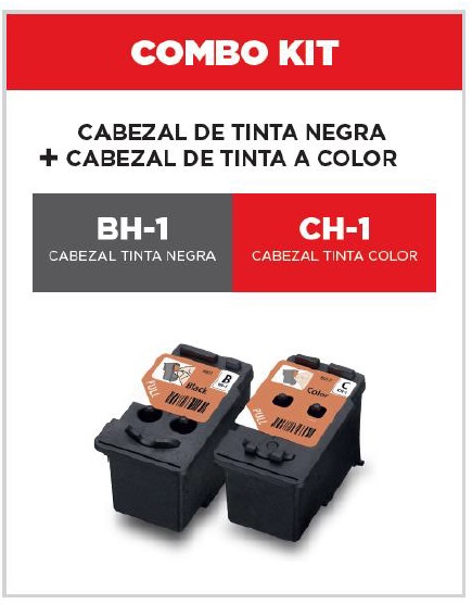 Imagen 1 del producto “Cabezal Canon SERIE G COLOR Y NEGRO 0692C005AA Cabezal tinta negra - ”
