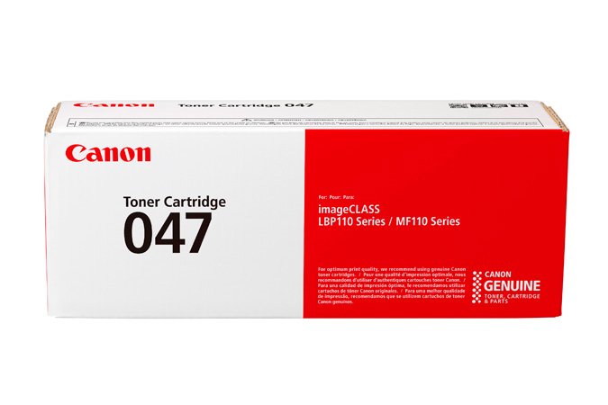 Imagen 1 del producto “Toner  CANON 047 BK - Laser, 1600 páginas, Negro, imageCLASS MF113 ”