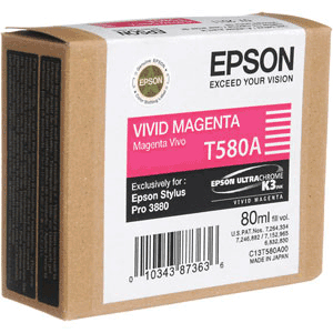 Imagen 1 del producto “Cartucho EPSON T580A00 - Magenta ”