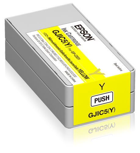 Imagen 1 del producto “Cartucho EPSON C13S020566 - Amarillo, compatible con  EPSON  GP-C831 ”