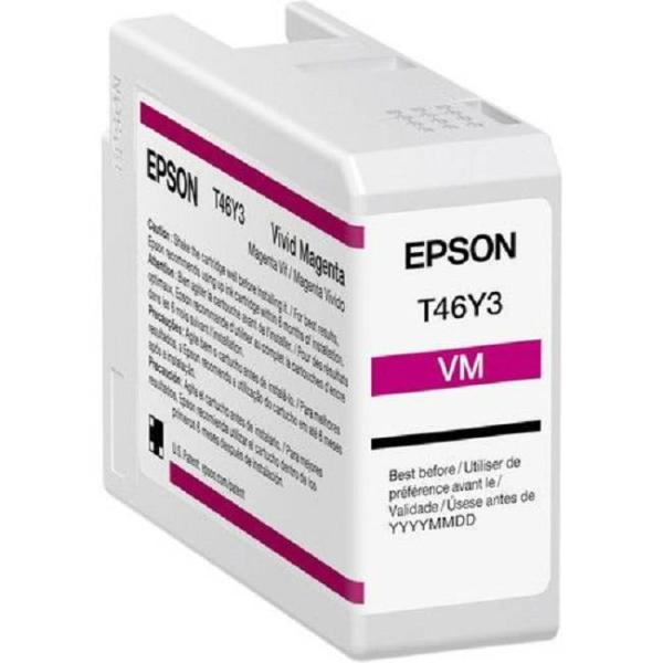 Imagen 1 del producto “Cartucho Epson Pro10 T46Y300 Tinta UltraChrome Magenta 50ML Compatible para SureColor P900 - ”