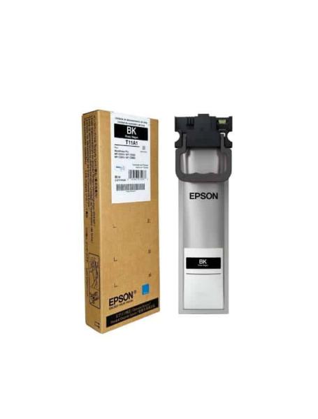 Imagen 1 del producto “Bolsa de Tinta Epson T11A120-AL Negro Rendimiento promedio de 5 - 000 Imp, Capacidad de 39ML, Compatible para WorkForce Pro WF-C5891 / WorkForce Pro WF-5890 ”